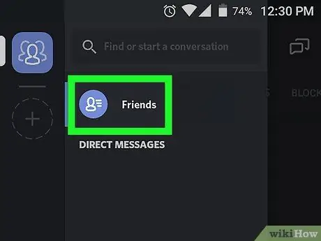 Publicar imágenes en un chat de Discord en Android Paso 3