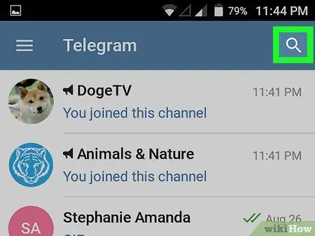 Afegiu un bot de Telegram a Android Pas 2