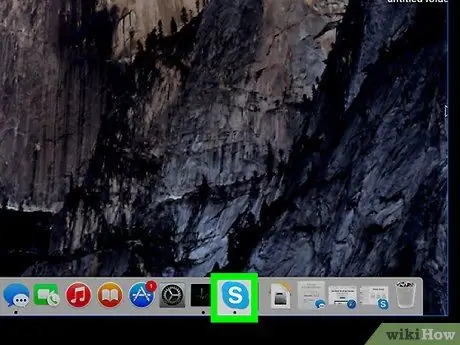 Een groepschat dempen op Skype op pc of Mac Stap 1