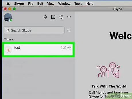 Demp 'n groepklets op Skype op 'n rekenaar of Mac Stap 2