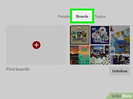 Deixa de seguir els pinboards a Pinterest Pas 9