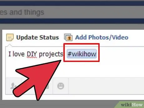 Hashtag kwenye Facebook Hatua ya 6