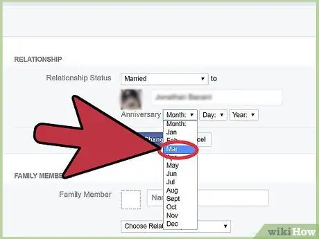 Changez votre statut de relation sur Facebook Étape 14