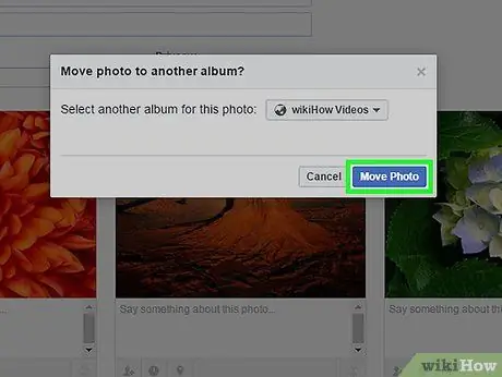 Move Facebook Photos to a Different Album Step 10