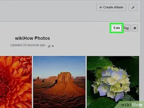 Ilipat ang Mga Larawan sa Facebook sa isang Iba't Ibang Album Hakbang 5