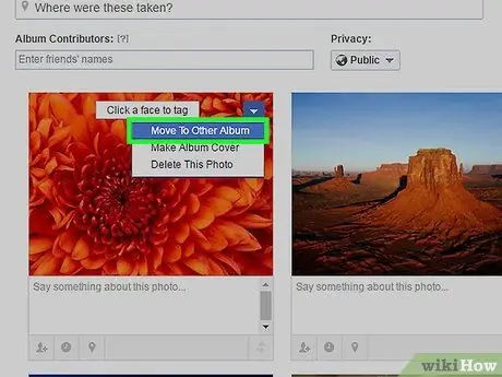 የፌስቡክ ፎቶዎችን ወደ ተለየ አልበም ያንቀሳቅሱ ደረጃ 8