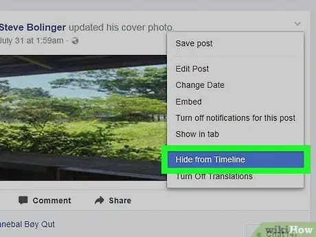 Facebook Adım 10'da Fotoğraflarınızı Gizleyin