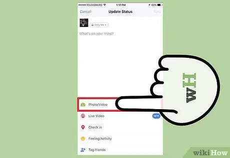 Upload Video hauv Facebook Kauj Ruam 2