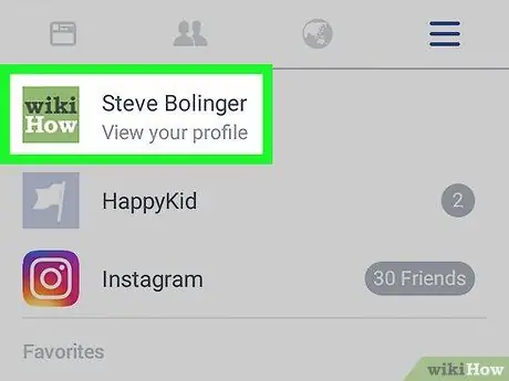 Delete a Profile Picture on Facebook on Android Step 3