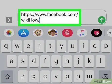 Găsiți un URL Facebook pe iPhone sau iPad Pasul 22