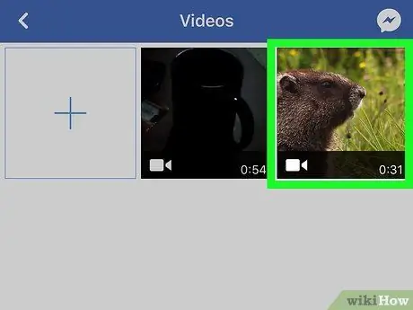 Ta bort videor på Facebook på iPhone eller iPad Steg 6