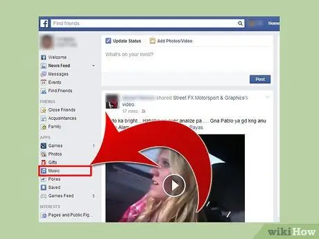 Поместите музыку в Facebook Шаг 11