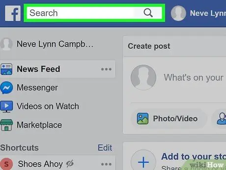 Search a Phone Number on Facebook Step 2