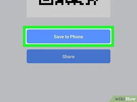 ใช้รหัส QR บน Facebook บน Android ขั้นตอนที่ 8