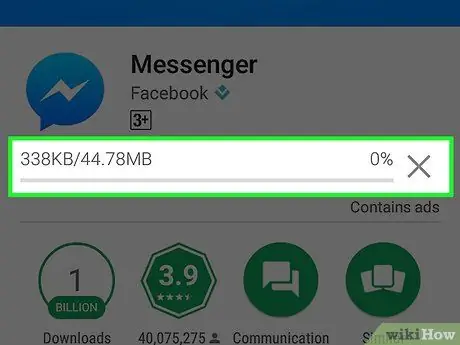 Frissítse a Facebook Messenger 13. lépését