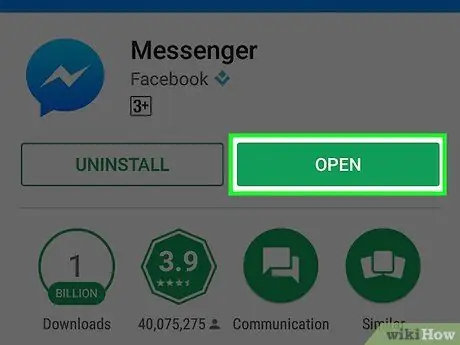 Facebook Messenger 14 -кадамын жаңыртыңыз