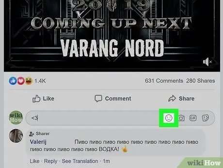 Vytvorte si srdce na Facebooku Krok 8