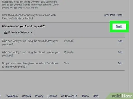 Make Facebook Private Step 36