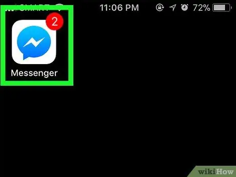 เพิ่มเพื่อนและผู้ติดต่อใน Facebook Messenger ขั้นตอนที่ 1