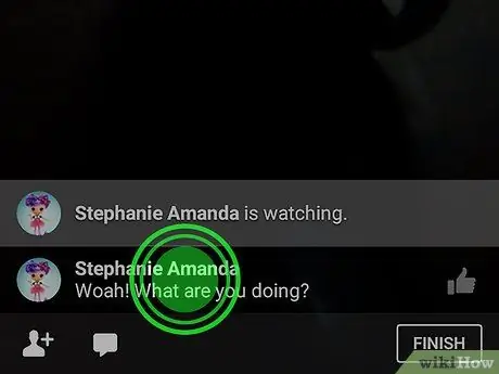 I-pin ang mga Komento sa Facebook Live sa Android Hakbang 4