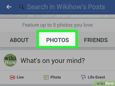 Učinite Facebook slike privatnim na Androidu Korak 4