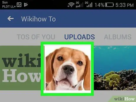 Maak Facebook -foto's privaat op Android Stap 6