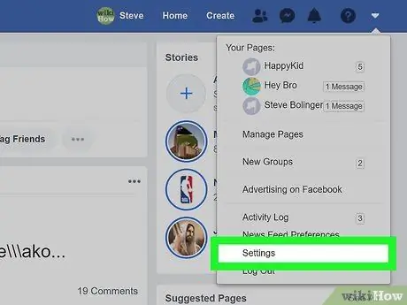 Излезте от Facebook Стъпка 16