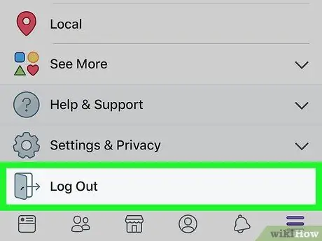 Mag-log Out sa Facebook Hakbang 4
