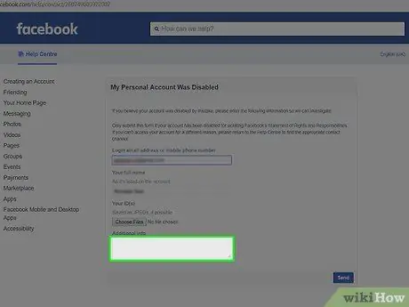 Kích hoạt lại tài khoản Facebook của bạn Bước 15