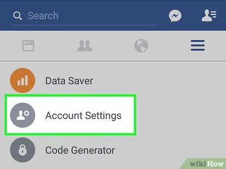 Déconnectez-vous de Facebook Everywhere sur Android Étape 4