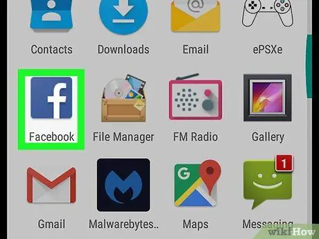 Редактировать близких друзей в Facebook на Android Шаг 1