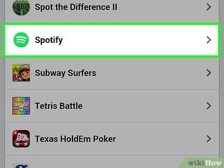 Uklonite Spotify s Facebooka Korak 15