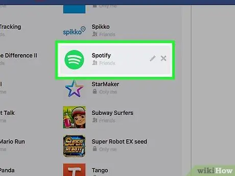 Uklonite Spotify s Facebooka Korak 22