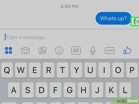 Weet of 'n boodskap op Facebook Messenger gelees is Stap 4