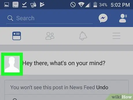 Citat na Facebooku na Android -u Korak 2