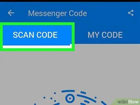 Scannen Sie einen QR-Code im Facebook Messenger Schritt 11