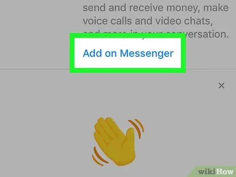 Սկանավորեք QR կոդը Facebook Messenger- ում Քայլ 7