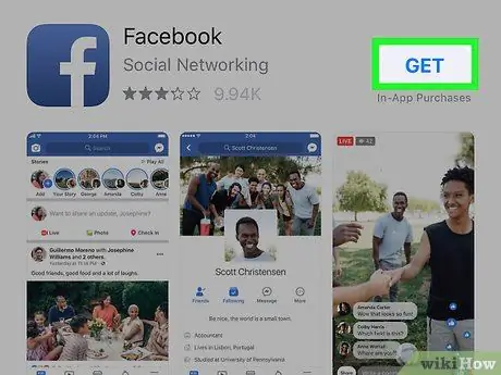 قم بتنزيل Facebook الخطوة 3