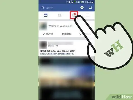 Xem thông báo trên Facebook của bạn Bước 3