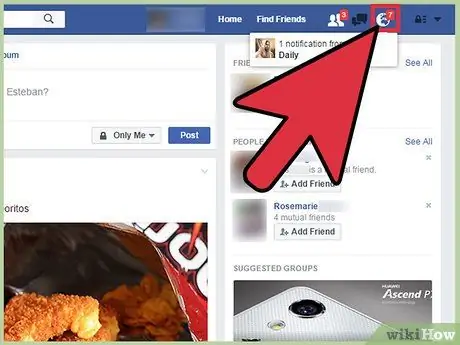 Lihat Pemberitahuan Facebook Anda Langkah 6