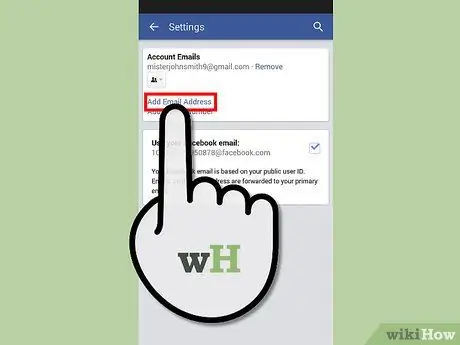 Change Your Facebook Email Step 8