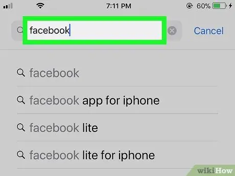 IPhone uchun Facebook ilovasini yuklab oling 4 -qadam