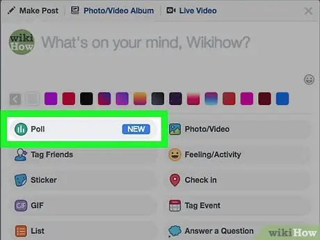 Create a Facebook Survey Step 3