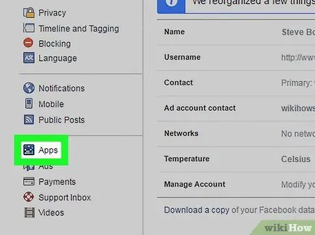 Desenllaceu els vostres comptes de Facebook i Instagram en un PC o Mac Pas 4