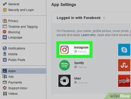 Ontkoppel u Facebook- en Instagram -rekeninge op 'n rekenaar of Mac Stap 5