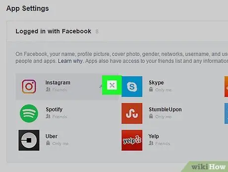 Desenllaceu els vostres comptes de Facebook i Instagram en un PC o Mac Pas 6