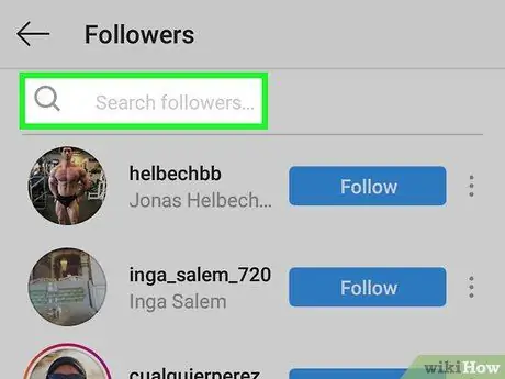 Jua ni nani aliyekufuata kwenye Instagram Hatua ya 4