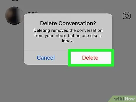 Delete a Message on Instagram Step 5