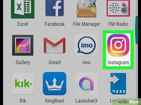 Last opp flere bilder til Instagram på Android Trinn 1