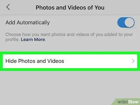 Запретить людям отмечать вас в Instagram на iPhone или iPad Шаг 12